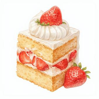 イチゴのショートケーキ