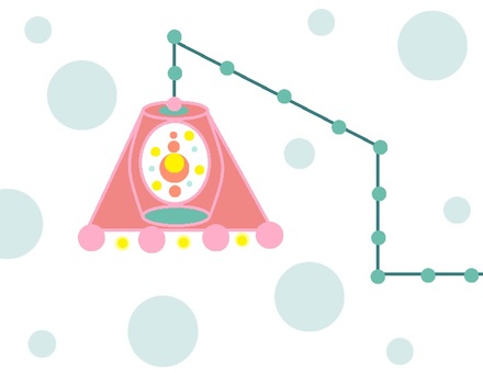 夢のランプ ランプ,ランプシェード,明かり,照明,ライト,マル,灯すのイラスト素材