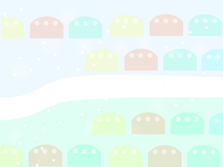 Illustration, утро, тусклый, фон, 