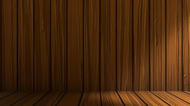 木製の壁と床の木漏れ日の記憶 木,床,壁,光,薄暗い,影,3ｄ,ｃｇ,背景のイラスト素材