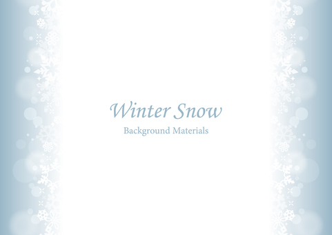 雪の結晶フレーム背景青 背景,雪の結晶,フレーム,青,シンプル,キラキラ,おしゃれ,清潔感,ふんわり,冬のイラスト素材