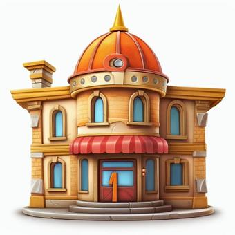 一號店模型, 商店, 人物, 建筑, JPG