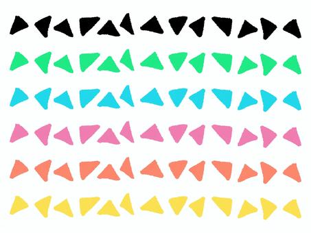 Illustration, decorative ruling, line, triangle, 