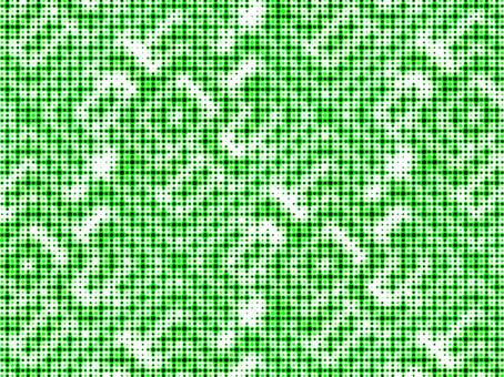 グリーンのハーフトーンの背景壁紙素材画像 ハーフトーン,緑色,グリーン,背景,壁紙,スクリーントーン,ドット,柄,テクスチャ,キュートのイラスト素材