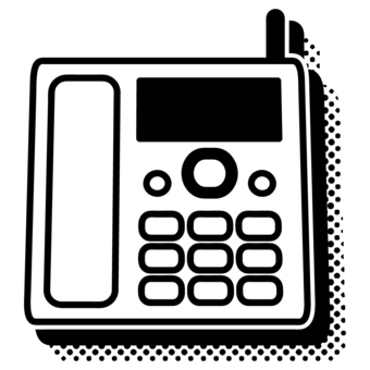 Illustration, phone, a receiver, consumer electronics, 