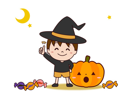 halloween boy, , JPG, PNG and AI