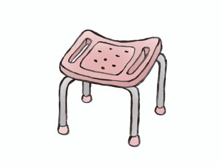 入浴用椅子 入浴,椅子,福祉用具,介護,福祉,浴室用品のイラスト素材