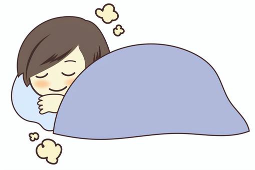 睡在蒲團上的男人 睡在蒲團上的男人