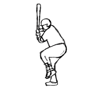 打者の構え 打者の構え 野球,ベースボール,プロ野球,高校野球,メジャー,スポーツ,社会人野球,試合,甲子園,選手のイラスト素材