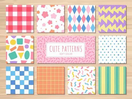 Seamless pattern with pop geometric pattern, pattern, background, pattern, JPG, PNG and AI