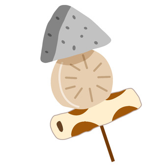 おでん おでん,食べ物,冬,大根,こんにゃく,ちくわのイラスト素材
