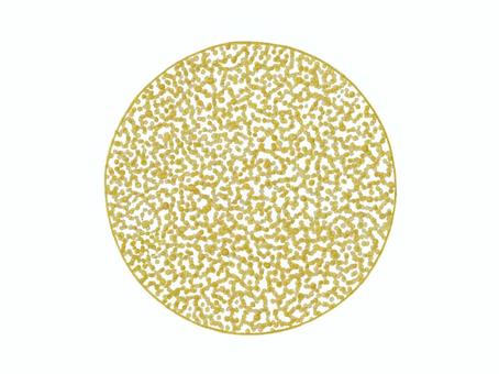 丸　斑模様 丸,斑模様,抽象的,挿し絵,手描き,ワントーンのイラスト素材