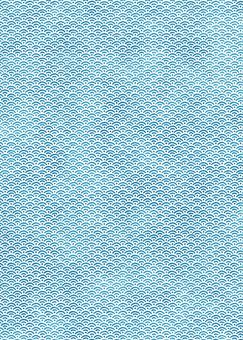 手描きのA4和柄背景【青海波1】水彩風 和柄,手描き,背景,a4,青海波,薄藍色,柄,模様,日本,日本柄のイラスト素材