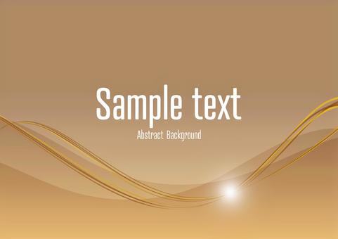 Gold background with abstract lines, , JPG, PNG and AI