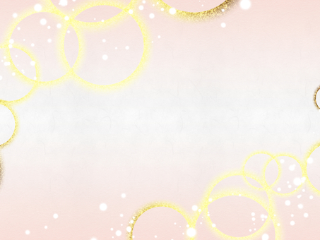 金色の輪と淡い和風背景 金,輪,背景,和柄,キラキラ,和風,年賀状,フレーム,和,紙のイラスト素材