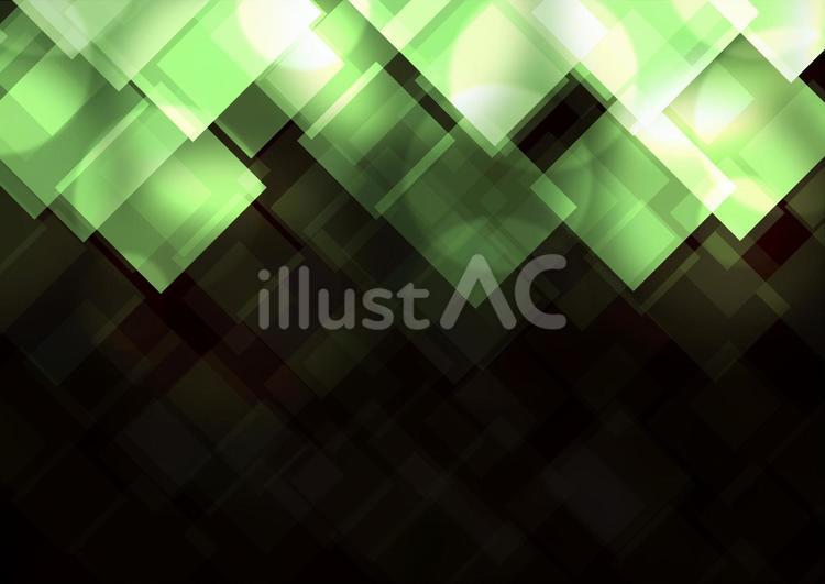 テクノロジー背景（緑） デジタル,サイバー,テクノロジーのイラスト素材