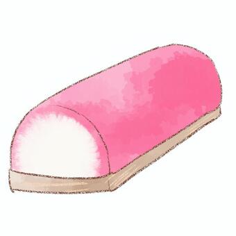 かまぼこ かまぼこ,おせち,料理,水彩,鉛筆のイラスト素材