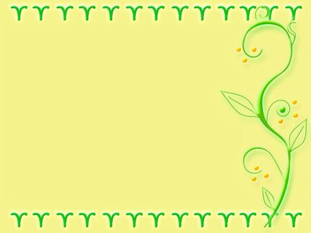 Frame yellow, frame, frame, tiny, JPG and PNG