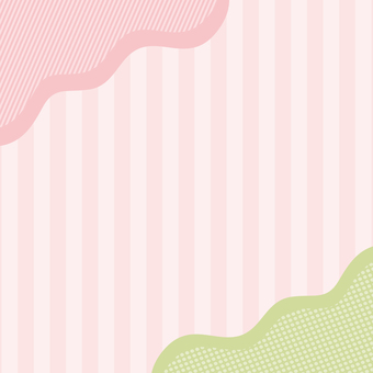 Illustration, summer, background, frame, 