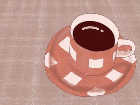 Illustration, caffè, tazza di caffè, una pausa, 