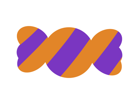 candy orange purple striped, , JPG, PNG and AI