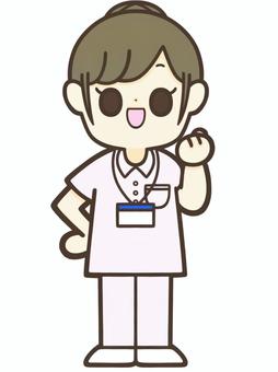 Female nurse whole body, , JPG and PNG