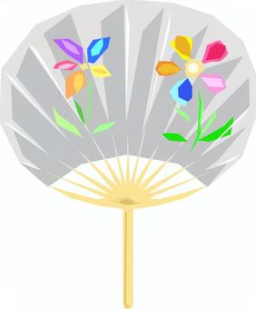 Fan deformed illustration, JPG, PNG and AI Fan deformed illustration, fan, props, with, JPG, PNG and AI