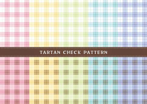 Illustration, tartan check, check, handle, 