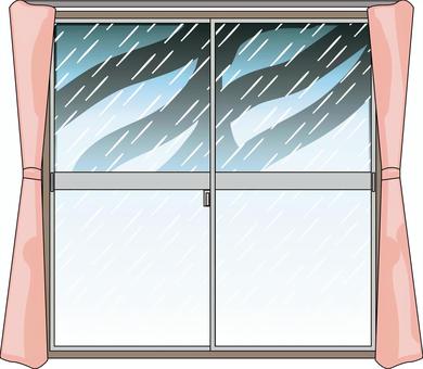 Indoors on a rainy day, JPG, PNG and AI Indoors on a rainy day, rain, typhoon, weather, JPG, PNG and AI