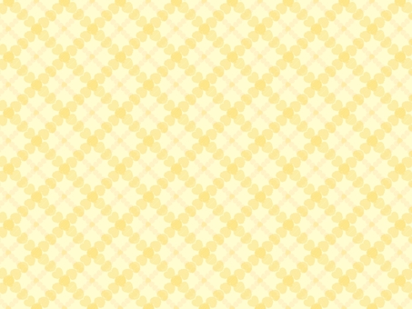 イエローハートのチェック柄 柄,模様,パターン,テキスタイル,背景,バックグラウンド,壁紙,飾り,装飾,素材のイラスト素材