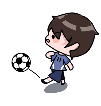 Boys playing soccer, , JPG