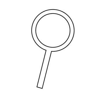 虫眼鏡のアイコン(シンプル) 虫眼鏡のアイコン(シンプル) 虫眼鏡,検索,ルーペ,拡大,探す,調べる,発見,検索アイコン,調査,ツールのイラスト素材