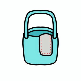 バケツと雑巾 バケツ,雑巾,シンプル,掃除,大掃除,生活のイラスト素材