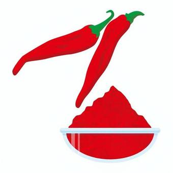 赤唐辛子 ピメントン スペイン,外国,社会,唐辛子,粉,香辛料,ボウル,ピメントン,スパイス,赤色のイラスト素材