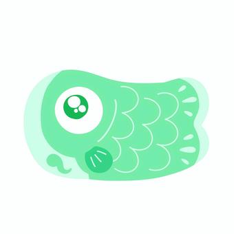 Illustration, carp streamer, fei, boys' festival, 