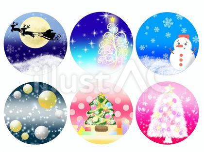 クリスマス⭐︎イラストセット