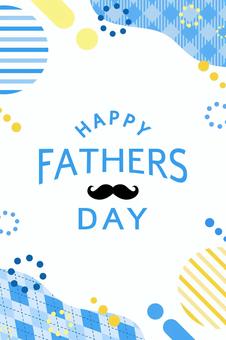 Illustration, father's day, background, frame, 