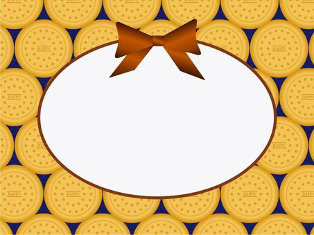 Biscuits message card, sweets, biscuits, snack, JPG, PNG and AI