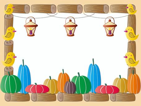 秋■かぼちゃのフレーム