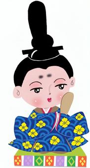 Illustration, hinamatsuri, your inner self, peace age, JPG