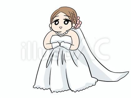 ぽっちゃりふくよかな花嫁
