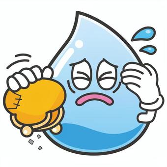 water drop character save water, পানি, ড্রপ, chara থেকে, JPG, PNG and EPS