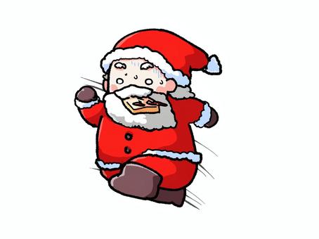 あわてんぼうにも程があるサンタさん サンタ,サンタクロース,サンタ・クロースのイラスト素材