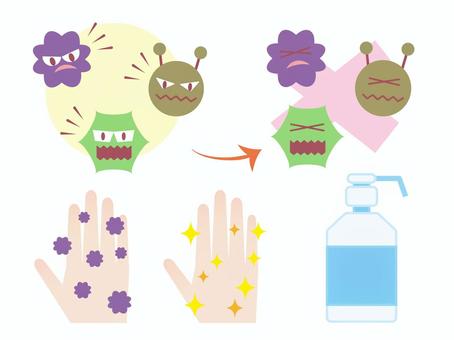 ウイルス関連, JPG, PNG 和 AI ウイルス関連, 病毒, 病菌, 酒精, JPG, PNG 和 AI