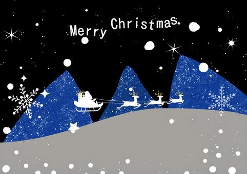 Christmas illustration background material, , JPG, PNG and AI