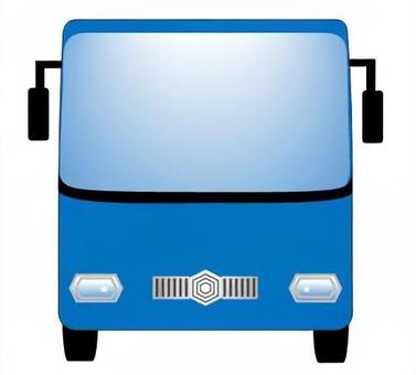 バス95 バス,観光バス,大型バス,正面,ビジネス,ユニーク,オリジナル,イラスト,車,乗り物のイラスト素材