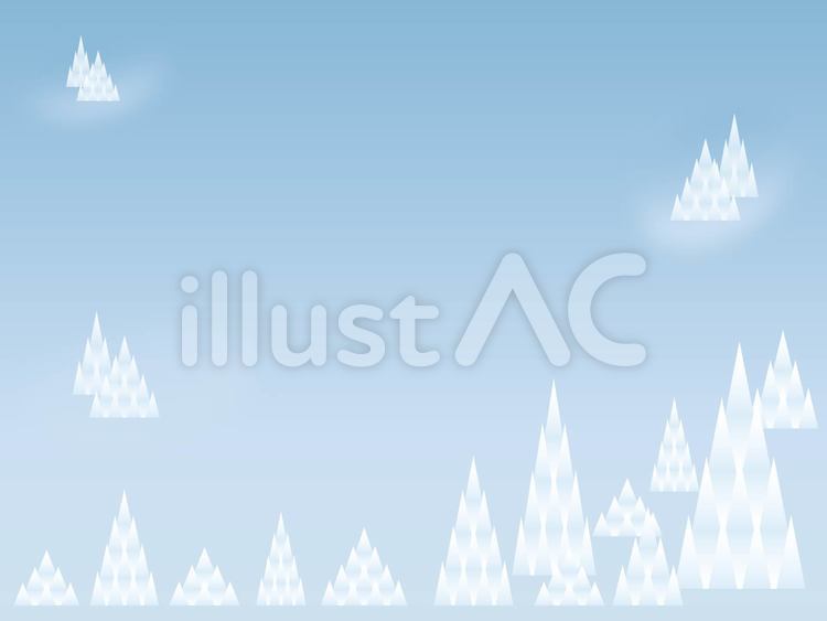 雪と木 雪,木,冬景色のイラスト素材