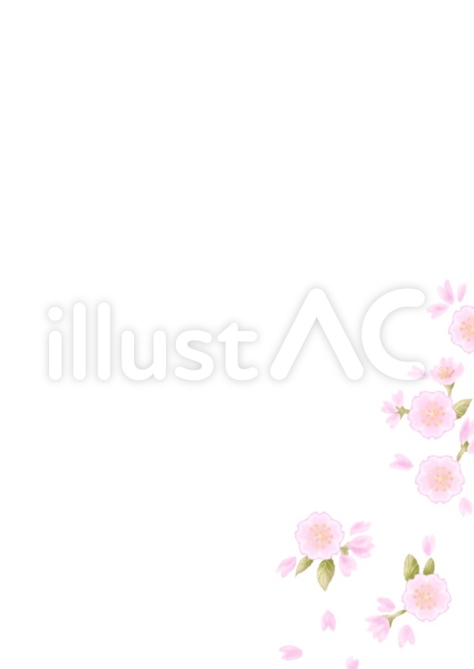 桜 桜,花,和のイラスト素材