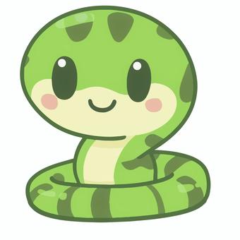 緑の蛇、単体2