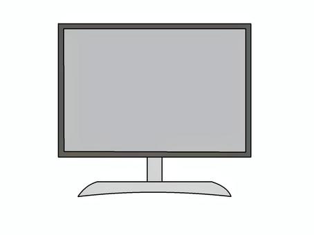 モニター/テレビ モニター,パソコン,画面,電子機器,電化製品,イラスト,手描き,フリー,無料のイラスト素材